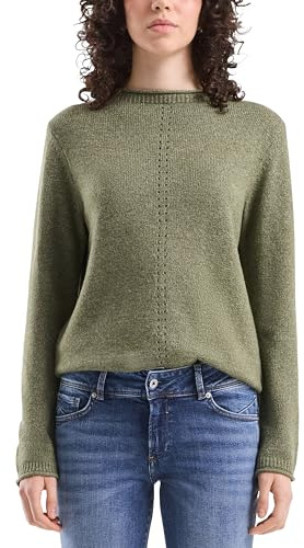 QS Melierter Pullover