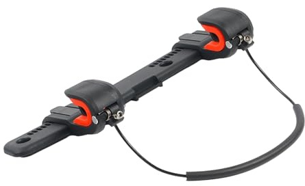 bicycl Seitentasche Schnalle – Verstellbarer Sattelträger-Clip | Universell Fahrrad Gepäckträger Schnalle | Motorrad Gepäckträger Zubehör | Langlebiger Motorrad Gepäckclip | Verstellbare Gurtschnalle