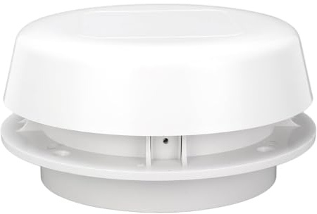 Durlo Tapa De Ventilación Para Techo De Autocaravana, Redonda, Tipo Hongo, Con Malla Para Autocaravanas, Yates, Casas Rodantes, Baños, Cocinas Y Almacenes 0101061