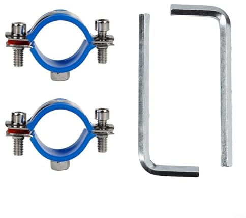 Chair Height Locking Clip, Adjustable Chair Fixing Kit 25-28mm 304 Stainless Steel Pipe Clamp To Prevent Sinking Office Chairs With Hex Wrench Included