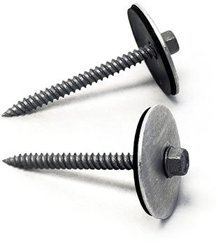 Wood Screws for Multiwall Polycarbonate, 100/bag