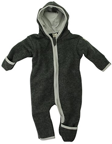 Lilano Overall, Größe 86, Farbe Hellgrau von Wollbody® - 100% Schurwolle kbT - Vertrieb nur durch Wollbody®