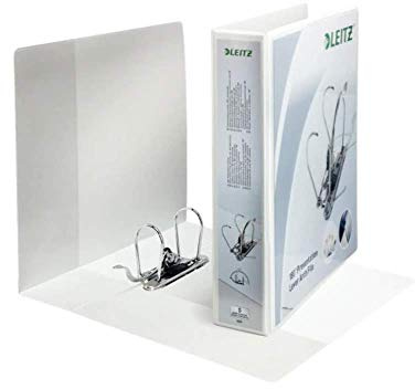Leitz Presentation Lever Arch File A4 85mm White PK10