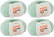 Babywolle - Merino Baby mint (Fb 6045) - 4 Knäuel Baby Wolle mint - Babywolle häkeln - Babywolle Merino zum Stricken - 25g/140m - Nadelstärke 2,5-3mm - weiches Babygarn von MyOma 150€/kg