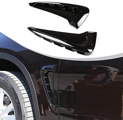 DIYUCAR Glänzende schwarze Auto-Aufkleber für X5 F15 X5M F85 2014–2018 Zubehör