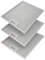 3 filtros de grasa metálicos para campana extractora de 305 x 267 mm, rejilla para AEG Electrolux 405525042-9 4055250429 Elica GRI0009219A KIT0010805 93952919 Whirlpool Bauknecht
