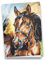 Ideen mit Herz Diamond-Painting-Grußkarte | Din A4 (21 x 29,7 cm) | 370 g/m² | inkl. Umschlag & Werkzeug (Pferd)
