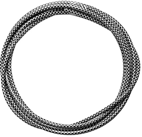 cyclingcolors gaine de frein vélo 5mm cable universel vtt route ville insert performance, 3m (carbone)