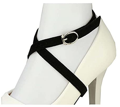 Sangle de chaussure amovible en daim pour femme - Chaussures à talons hauts et anti-relâchement