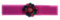 BRANDELIA Cintura elastica festa chiusura dorata donna per vestiti, pantaloni e gonne, Pompon fucsia, M/L, Taglia unica