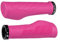 SOLODRIVE Ergonomic Design Mountain Bike Grips, Comfortable Bicycle Handlebar Grips, Single Lock-on and Non-Slip MTB Handle, Fit MTB, E-Bike, Hybrid, Scooter (Pink)