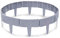 Froadp 25x23cm Rasenkante Kunststoff, 7,5m T-Formig Beetumrandung Mähkante, Steinoptik Palisade Beeteinfassung Garten Dekorativ für Obstgärten Beete Wege(30 Stück)
