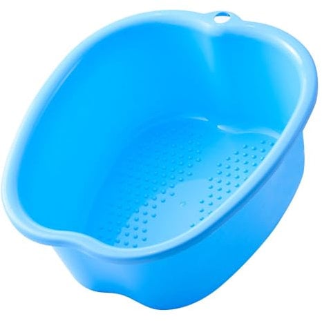 Unibos Large Spa Foot Bath Bowl - Sturdy Detox Soak and Massage Bowl for Pedicure, Toenails, Ankles - Extra Thick for Removing Dead Skin and Calluses