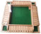 Sharplace 4-Spieler Shut The Box Spiel Würfelspiel Holz Mathematik Lernspielzeug Family Brettspiele Urlaub unterhaltsames Spiel Holz Brettspiel für Zuhause, Party Oder Bar, Grün, 30cmx30cmx4.5cm