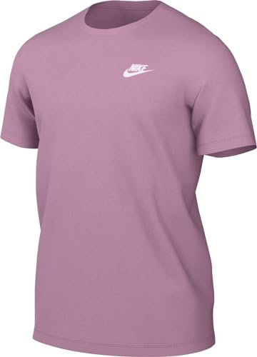 Nike Men's Shirt M NSW Club Tee, Pink Rise, AR4997-622, L