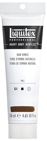 Liquitex Professional Acrylique Heavy Body 138ml Terre Ombre Naturelle Row