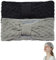 2 Stück Stirnband Damen Winter,Stirnbänder Strick,Winter Gefüttert Fleece Haarband,Elastische Kopfband Gestrickte Headband Frauen Haarreifen Strick Headwrap,Ohrenwärmer Damen(Schwarz + Grau)