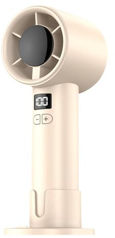 Handheld Air Cooler - Lightweight Battery Operated Ventilator, Adjustable Speed Breeze Gadget | Pocket-Sized Wind Machine, Quiet USB Rechargeable Fan, Compact Personal Blower for Travel Office Bedroom