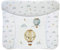 Ceba Baby® Wickelauflage 75x72 cm – Weiche Wickeltischauflage für Jungen & Mädchen – Wasserdicht & Abwaschbar – OEKO-TEX® 100 – Made in EU - Luftballons