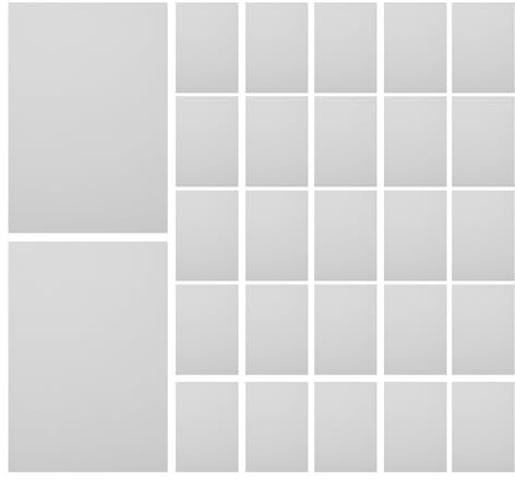 ifundom 10sheets Jigsaw Puzzle Glue Sheets Easy Apply Remove Puzzle Saver Sticker Paper