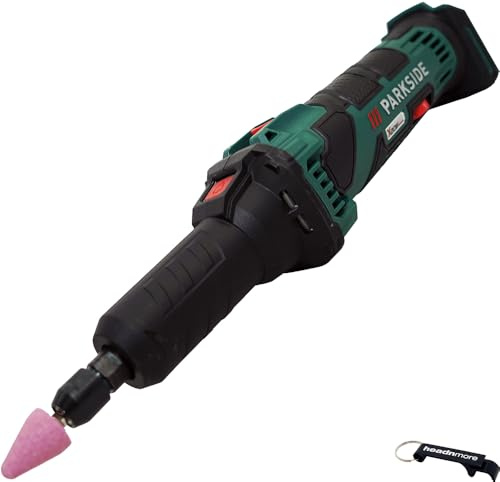HEADNMORE® Bundle - PARKSIDE® 20V Akku Geradschleifer PGSA 20-Li (ohne Akku) +HEADNMORE® Schlüsselanhänger