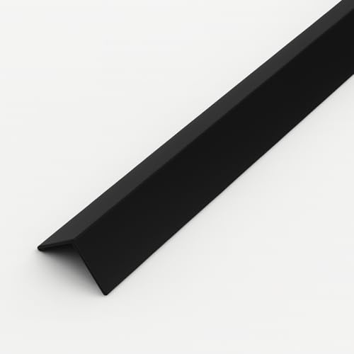 H-Smart Black PVC Angle Trim 40mm x 40mm x 1m – 1 Pack