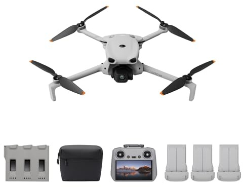 Pack DJI Lito X1 Vuela Más con DJI RC 2, dron con cámara 4K fácil de usar para principiantes, detección de obstáculos, ActiveTrack, ligero para adultos, 3 baterías, C0, sensor de 1/1.3 pulgadas