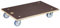 WAGNER Chariot de Transport MM 1146 I 78 x 49 cm - Charge 500 kg - Plateau multiplex 24 mm - pour cartons Lourds, appareils et Meubles I Surface antidérapante 24 mm I certifié FSC® - 20114601