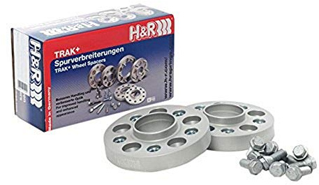 H&R DRA-System Wheel spacer set 50mm per axle - Bolt pattern 5x108 - Hub 60,1mm - Bolt size M14x1,5 - compatible with Lotus/Renault