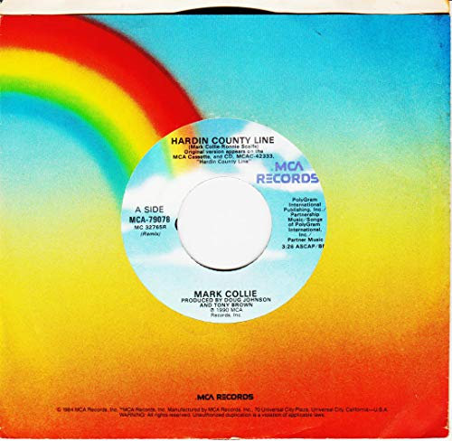COLLIE, Mark / Hardin County Line / 45rpm record