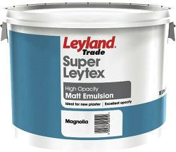 Leyland Super Leytex Matt 10L Magnolia