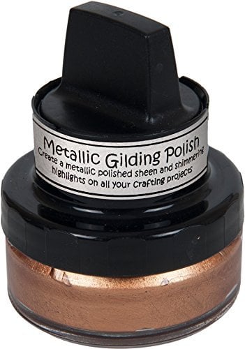 Cosmic Shimmer Metallic Gilding Polish, Acrylic, Copper Shine, 50ml
