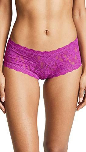 Hanky Panky Women's Signature Lace Boy Shorts, Belle Pink, X-Small
