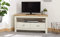 GFW Lancaster Wood Corner TV Cabinet With Shelf & Drawers, Cream, 95 x 51 x 45 cm