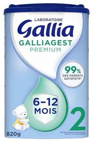 Laboratoire Gallia Galliagest Premium 2, 6-12 Mois, 820 g