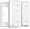 IYOKI® Pro Switch Cover for Philips Hue Dimmer V2, Compatible with Hue Switch Cover, Remote Light Switch Plate Adapter, 2-Gang (1-Pack)