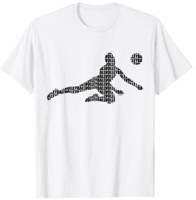 Volleyball Volleyballer Volleyballspieler Beachvolleyball T-Shirt
