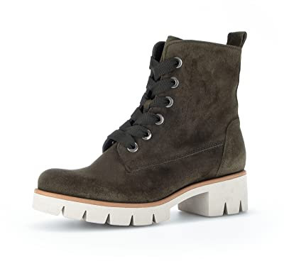 Gabor Damen Schnürstiefeletten, Frauen Boots,Wechselfußbett,Best Fitting,schnürboots,Winterstiefeletten,Bosco (dust),42.5 EU / 8.5 UK