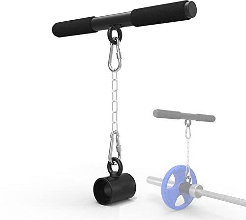 DYK&NX Landminen Befestigung Kette und Griff Zubehör, Single T-Bar Row Barbell Attachment Für Power Rack, Einfacher Aufbau Von Rückenmuskeln, Verwenden