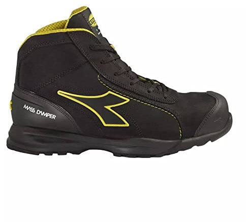 Diadora Glove MDS Master Mid S3 HRO SRC ESD, Scarpe da Ginnastica Unisex-Adulto, Nero, 43 EU