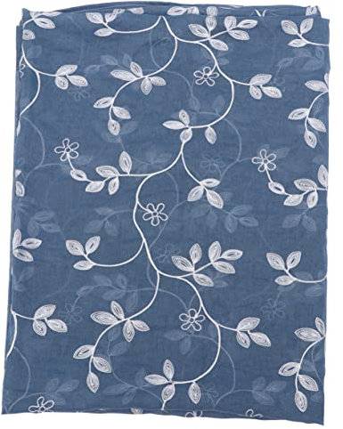 LIFKOME Chic Bestickte Gardinen Himmel Für Tüll Vorhänge 270x200cm Home