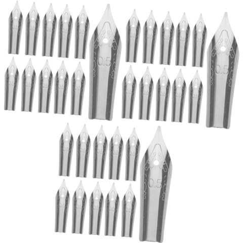 SHINEOFI Pcs Calligraphy Pen Nibs Replacement Nibs for Fountain Pens for Artists