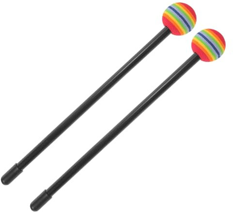 ibasenice Conçu Pour Le Confort Et La Durabilité - 2 Maillets De Caisse Claire Parfaits Pour La Pratique Des Percussions