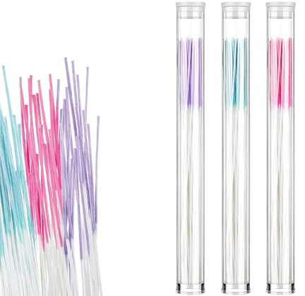 Earrings Hole Cleaner - 180pcs Earrings Hole Cleaner Floss, Disposable Ear Floss,Ear Hole Cleaning Line,Ear Piercing Cleaning Line,Piercing Cleaning Sticks,Ear Piercing Care Cleaning Tool Odor Removal