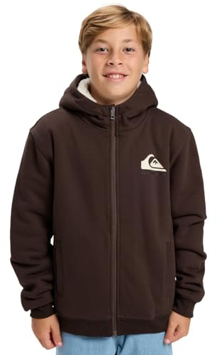 Quiksilver Fleece sweater FLEECE SHERPA Boy's Brown 14