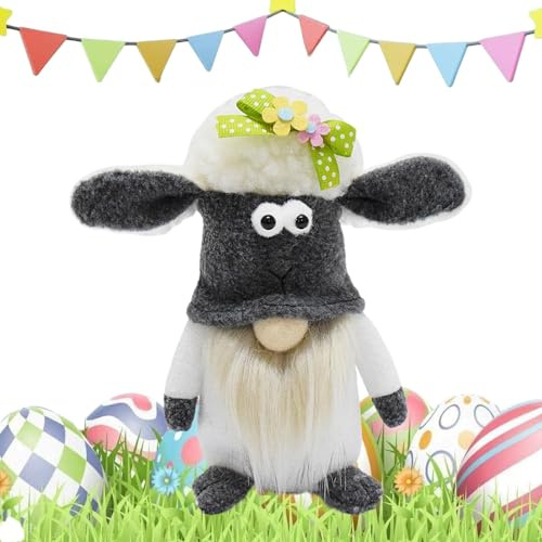 gesichtslose Puppe Gefüllte Ostern Zwerg Plüschtier Osterwichtel - Plüschpuppe ohne Gesicht | Plüschtier Wichtelfigur Plüschtier Tischdeko für Wohnzimmer Schlafzimmer Tisch Cam