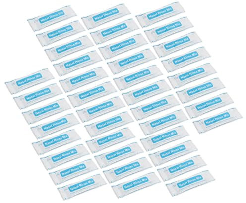 HEATSHAKING 80stücke Nasensalz Packungen Schnelllöslich Kochsalzlösung Nasenspülung Für Erwachsene Nasenhöhlenschutz Und Sanfte Reinigung Bei Nasenpflege