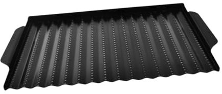 FUNOMOCYA Plancha de Barbacoa Antiadherente Bandeja de Barbacoa 1 Acero al de Limpiar para Reuniones Familiares Herramienta de Parrilla