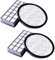 DDLSKZXI Filtro, Compatibile con Rowenta, X-Trem Power Cyclonic/Silence Force Cyclonic ZR006001 RO69xx RO72xx RO6924EA RO6931EA RO7266EA Aspirapolvere(2pcs)