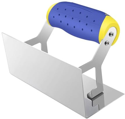 Cazzuola angolare per cartongesso a 90° per intonacare angoli interni ed esterni, cazzuola per intonacatura